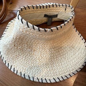 Vince Camuto Rattan Visor